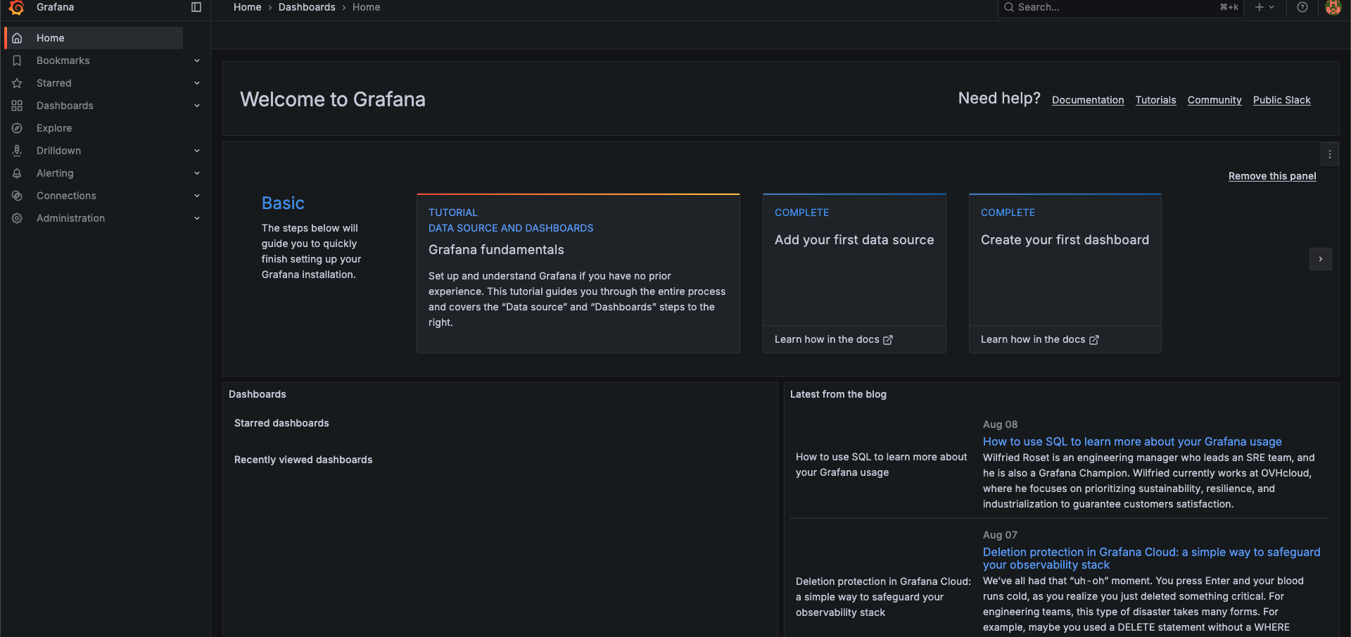Homepage Application